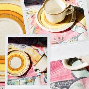 Vintage 70’s tea cup set